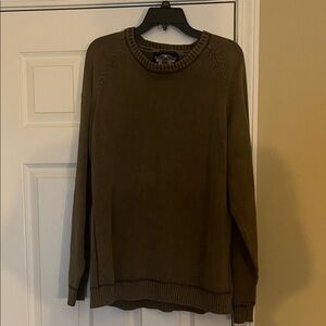 Harley-Davidson Men's Dark Brown Crewneck Sweater